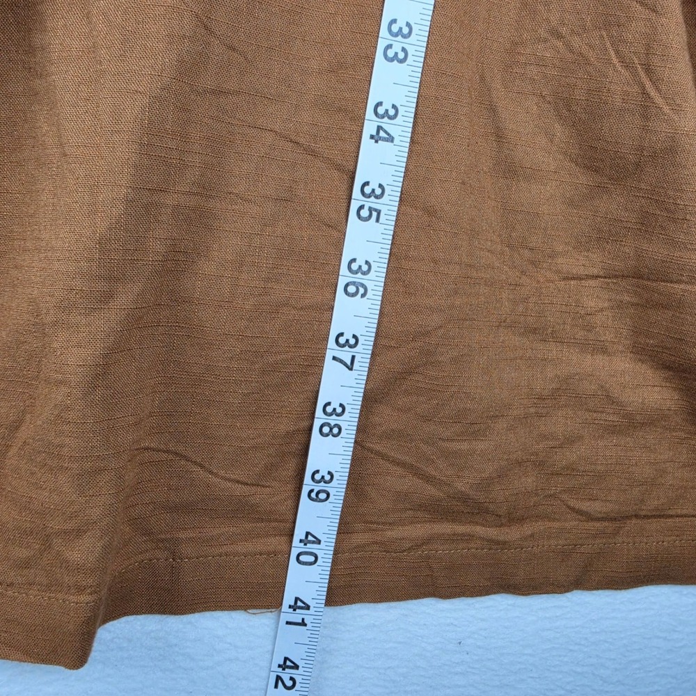 Old Navy NWT Tobacco Brown Cotton Lace Flutter Sleeve Swing Dress 878100 Size 3X - Picture 8 of 8